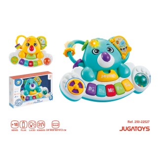 Organo Koala Con Luces Y Sonidos, 24'5X5'9x18'2cm Colores Sd