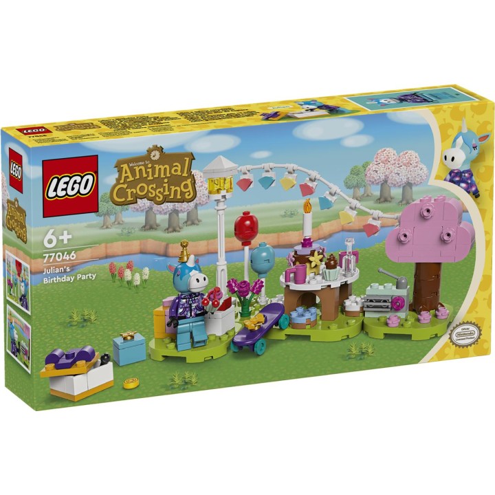 Lego Animal Crossing Fiesta Cumpleaños De Azulino