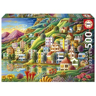 Puzzle Educa Puerto Escondido De 500 Pieza