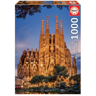 Puzzle 1000 Sagrada Familia De Educa
