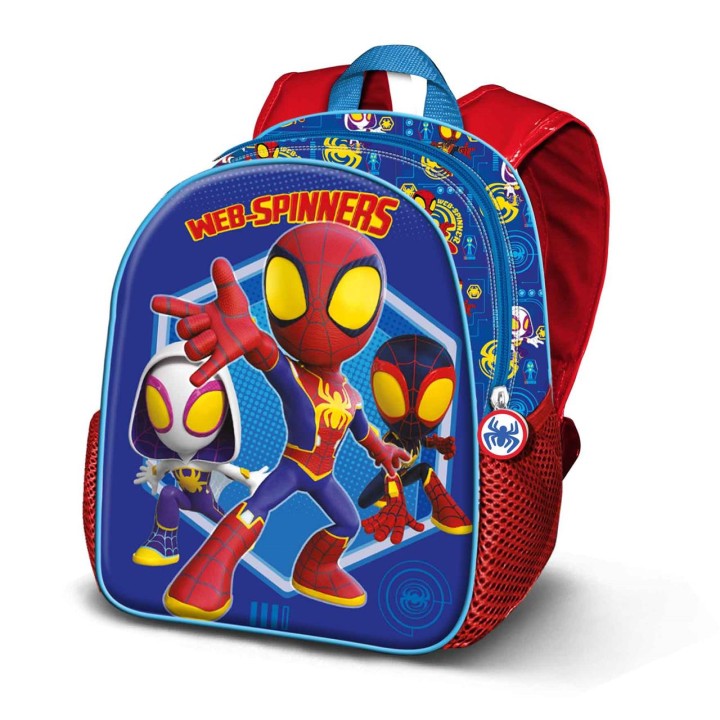 Mochila Spiderman 3D Pq Spinners