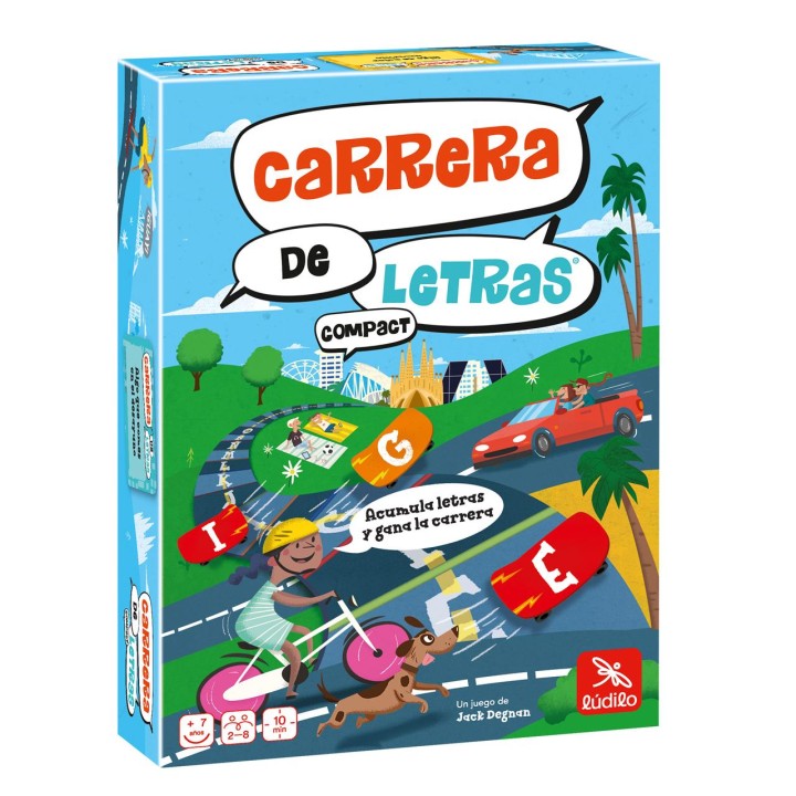 Juego De Mesa Carrera De Letras Compact
