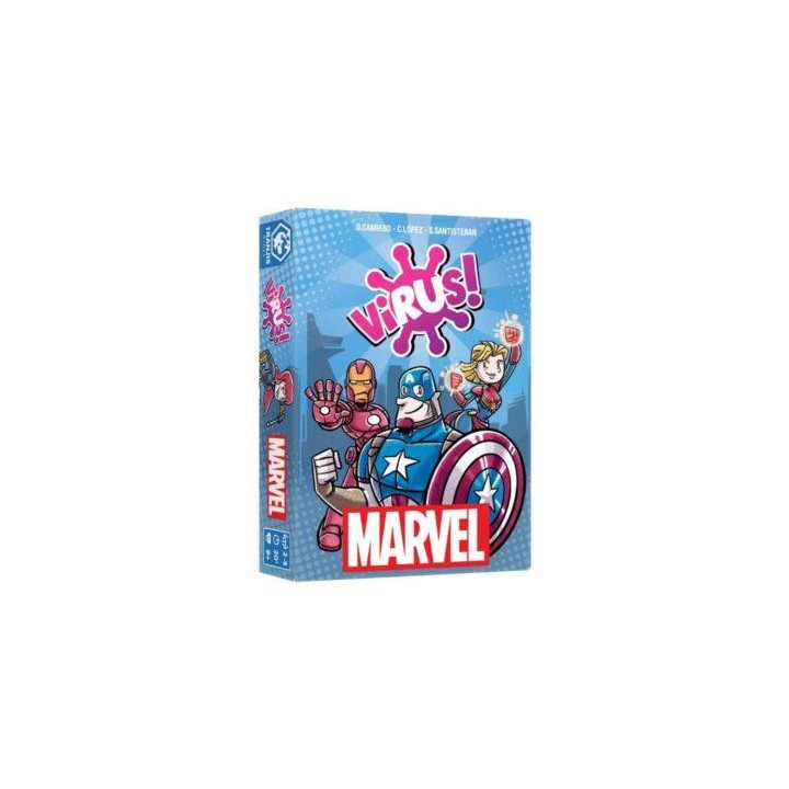 Juego De Cartas Virus! Marvel