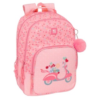 Mochila Doble Adapt.Carro Reciclado Moos