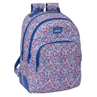 Mochila Grande Flores Coimbra Azul