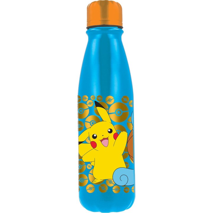 Botella Aluminio Pokemon 600 Ml