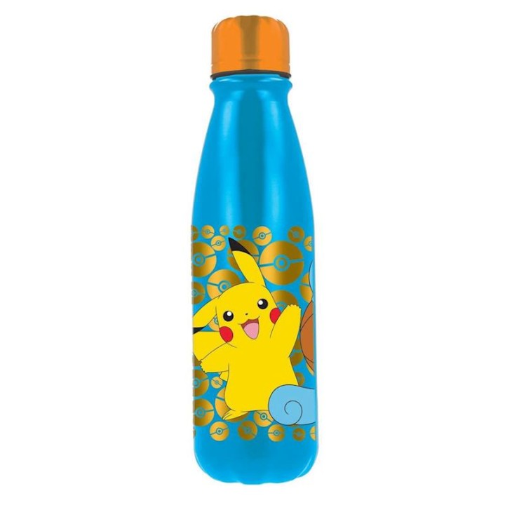 Botella Aluminio Pokemon 600 Ml