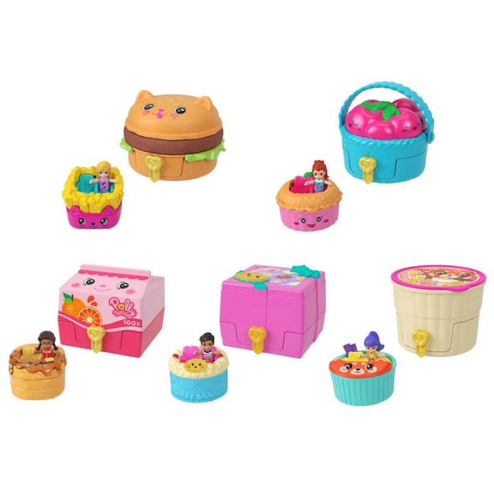 Polly Pocket Tiny Takeout Reveal Surtido