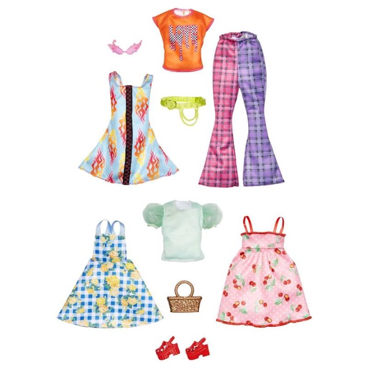 Barbie Fashions - Juego De Ropa De 2 Piezas, 2 Tra