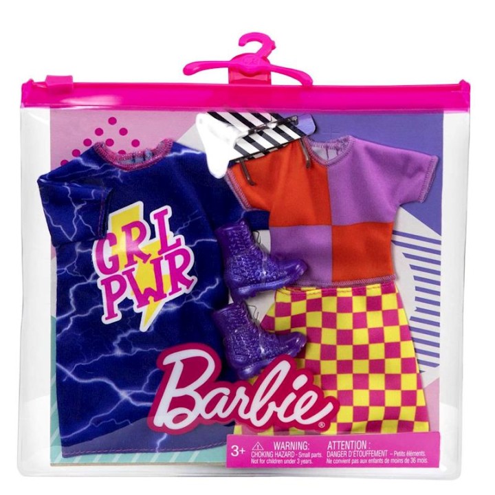 Barbie Fashions - Juego De Ropa De 2 Piezas, 2 Tra
