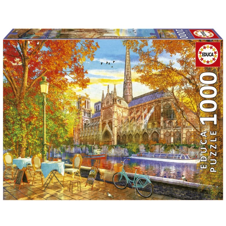 Puzzle 1000 Otoño En Notre Dame