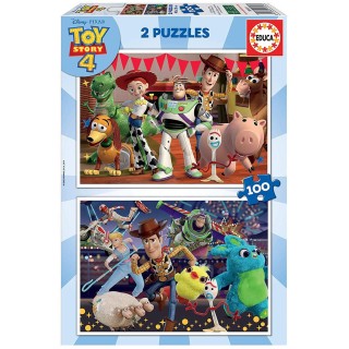 Puzzle 2X100 Toy Story 4