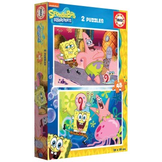 Puzzle 2X48 Bob Esponja