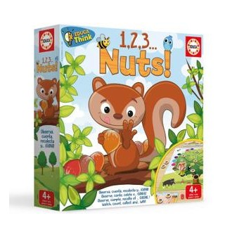 1,2,3 Nuts Juego De Mesa