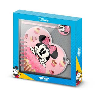 Diario + Bolígrafo Fashion Minnie