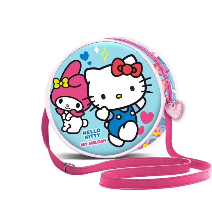 Bolso Redondo Hello Kitty Friendship 18,5 X6
