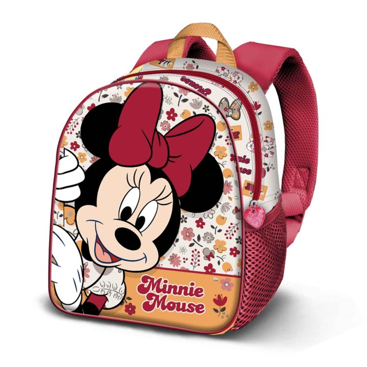 Mochila 3D Elite Minnie Mouse Flowered 26