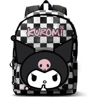 Mochila Hs Fan 2.2 Kuromi B And W 31 X18 X44 Cm