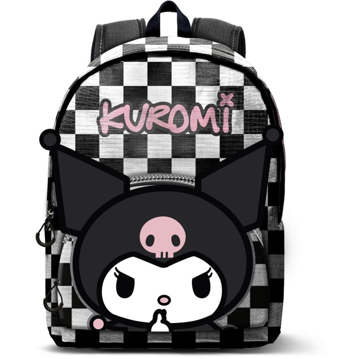 Mochila Hs Fan 2.2 Kuromi B And W 31 X18 X44 Cm