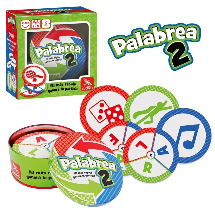 Juego De Cartas Palabrea 2