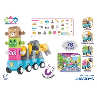 Juego De Construcción Magnético Infantil