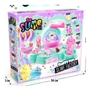 Fábrica De Slime Fluffy.Crealos Esponjosos Y