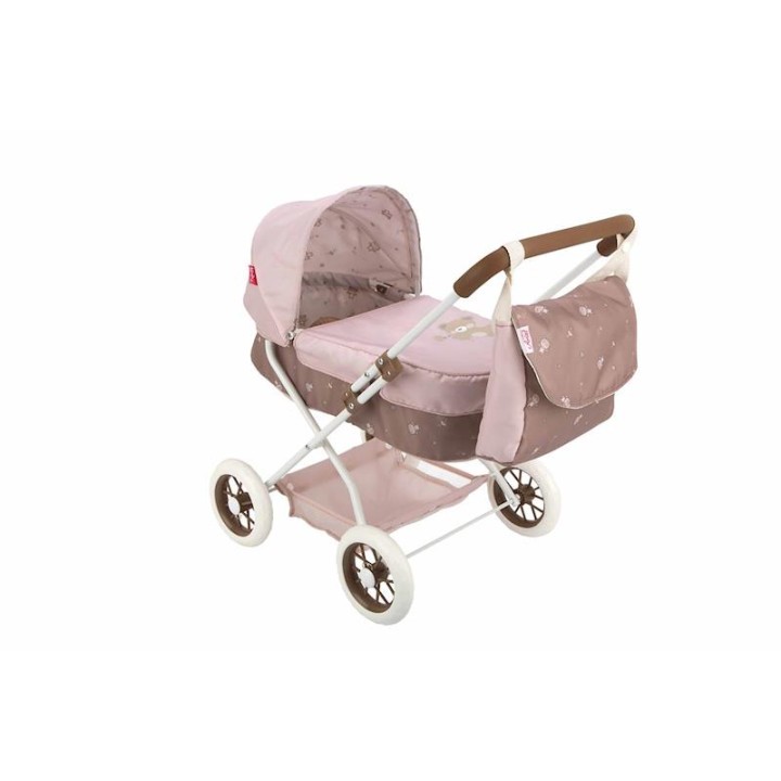 Coche Muñeca Gemelar Bear C/Bolso