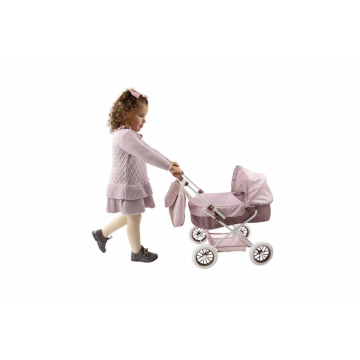 Coche Muñeca Gemelar Bear C/Bolso