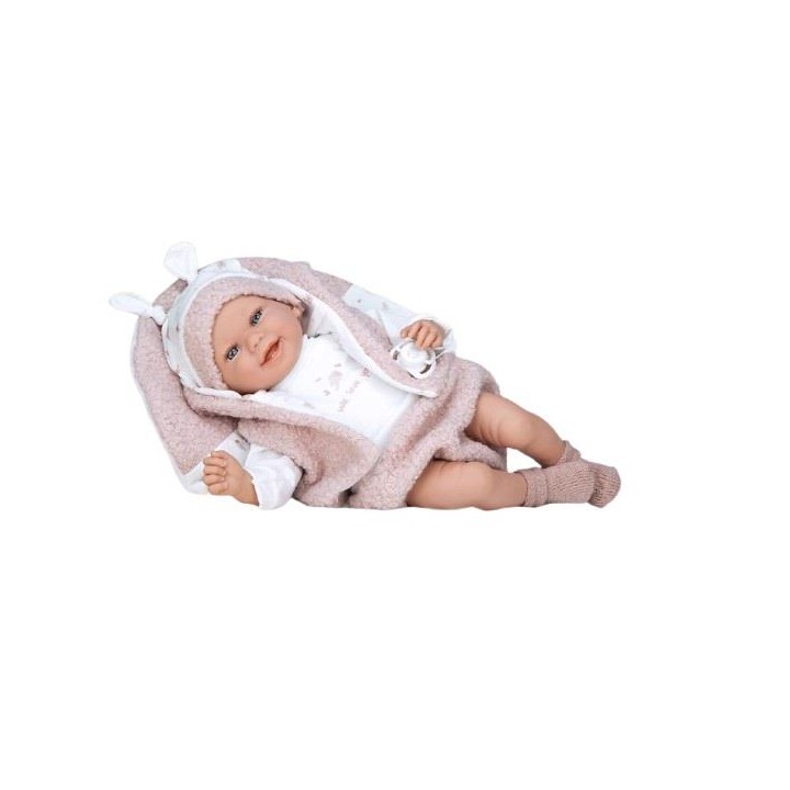 Muñeca Elegance Colin Rosa C/Cojin