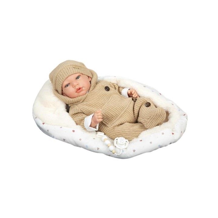 Muñeca Reborn Arias Olona Beige C/Saco