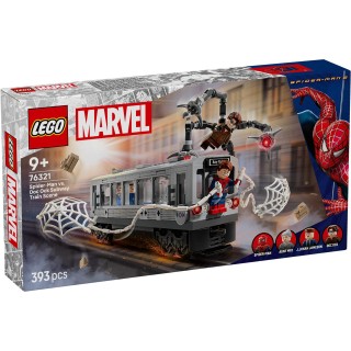 Lego Spiderman Y Doctor Ock. Escena Del Tren