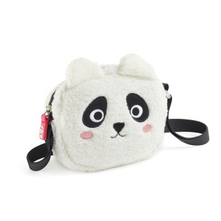 Bolsito Peludo Panda