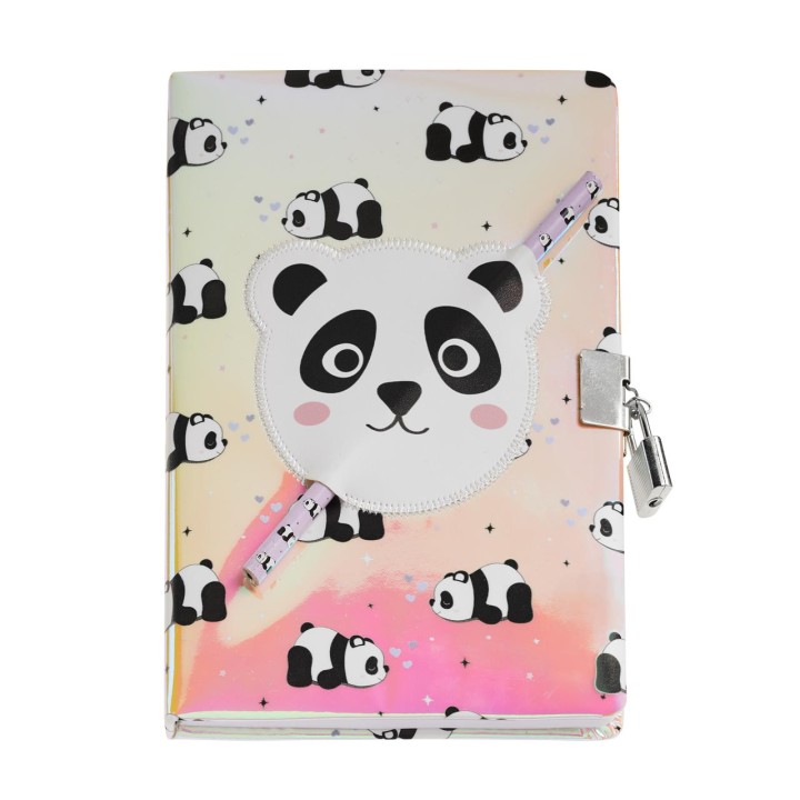 Diario Secreto Holografico Panda