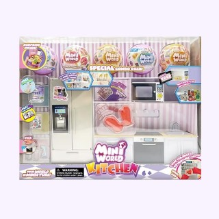 Cocina Mini World Playset Con 5 Bolas