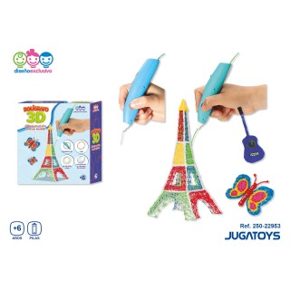 Bolígrafo 3D Con 10 Colores, 3 Plantillas, Usb