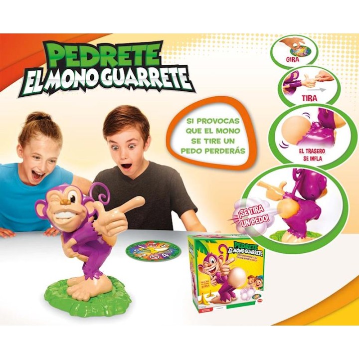 Juego Pedrete El Mono Guarrete