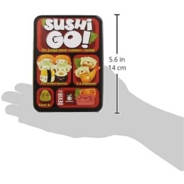 Juego Sushi Go ¡Consigue Tener El Menu Mas Completo!