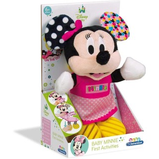 Sonajero Minnie Peluche Texturas Con