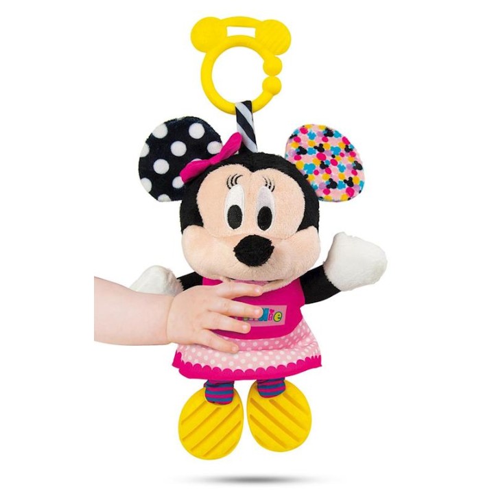 Sonajero Minnie Peluche Texturas Con
