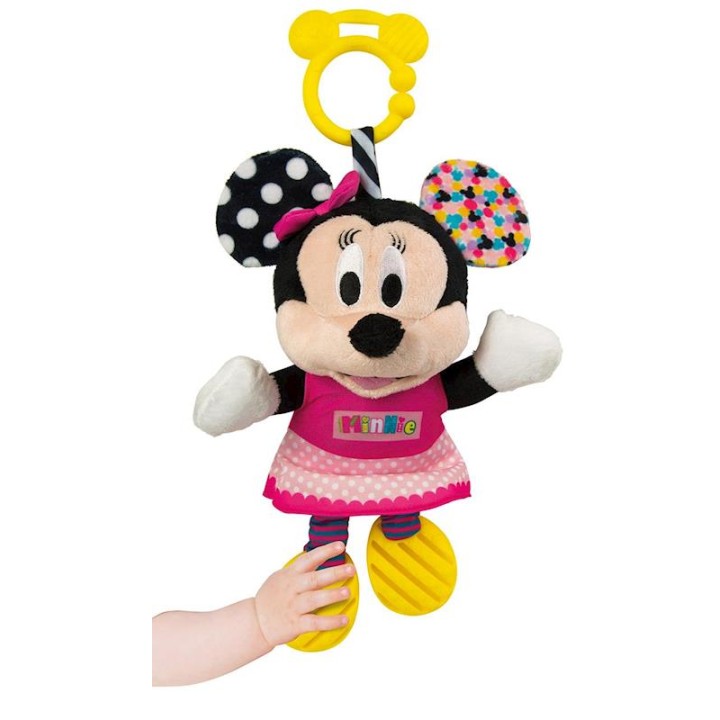 Sonajero Minnie Peluche Texturas Con