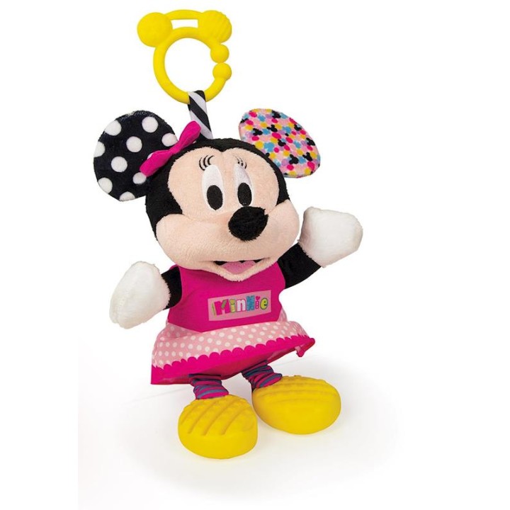 Sonajero Minnie Peluche Texturas Con