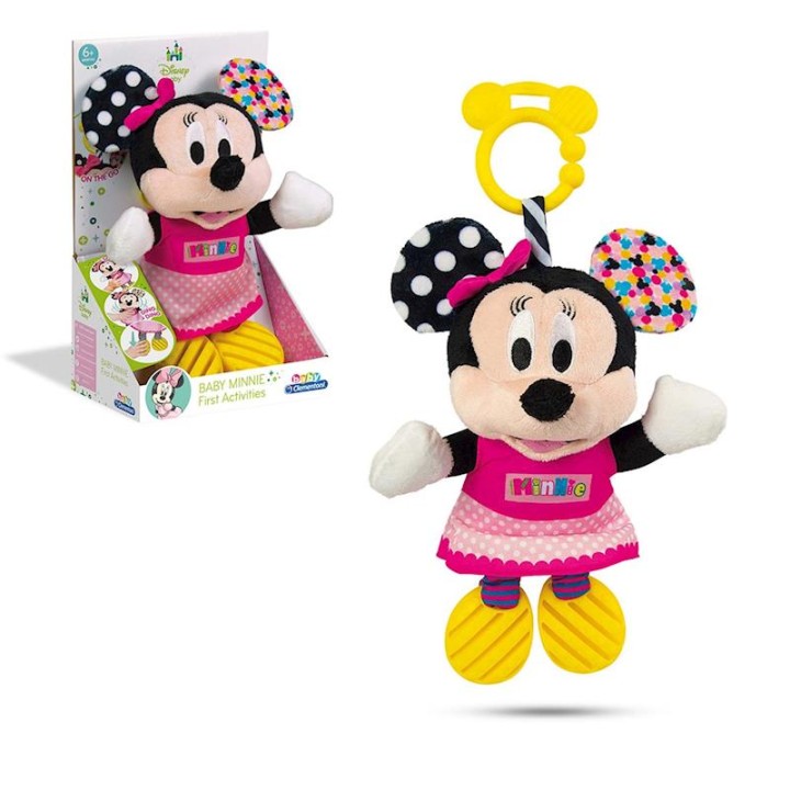 Sonajero Minnie Peluche Texturas Con