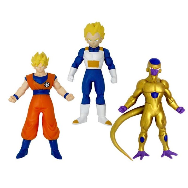 Pack Figura Estirable Monsterflex Dragon Ball 