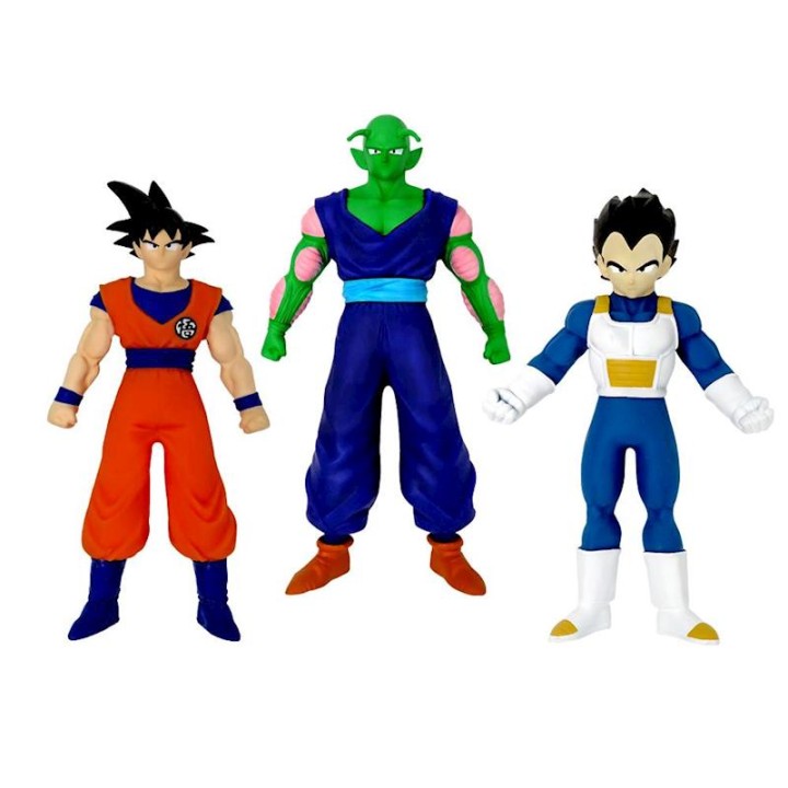 Pack Figura Estirable Monsterflex Dragon Ball 