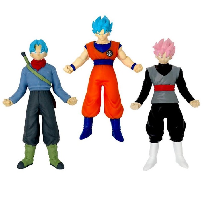 Pack Figura Estirable Monsterflex Dragon Ball 