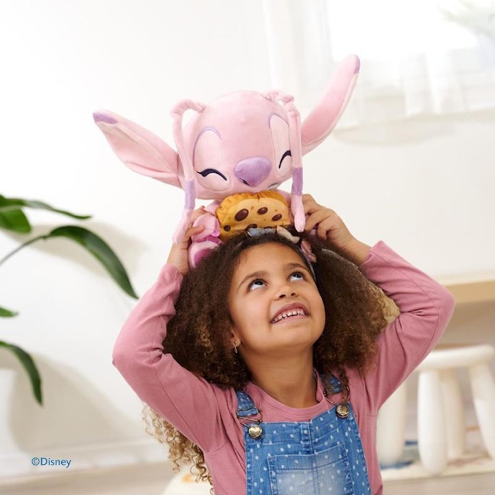 Peluche Flufflets Ángel Con Galleta - 25 Cm 