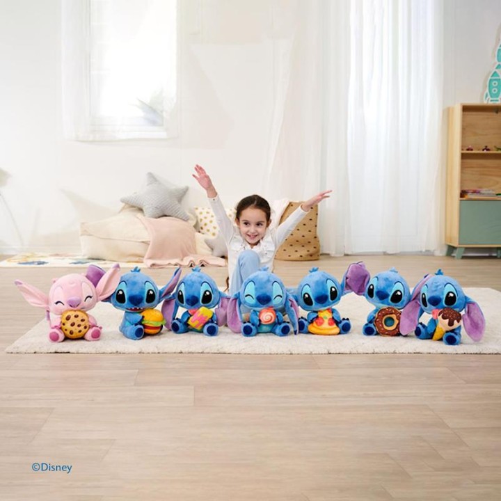 Peluche Flufflets Ángel Con Galleta - 25 Cm 