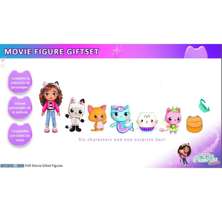Gabby Set Figuras Coleccionables