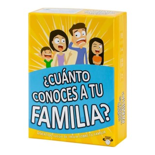 Juego De Mesa ¿Cuanto Conoces A Tu Familia?