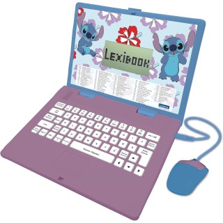 Ordenador Bilingue Portatil Educativo Stitch Disne